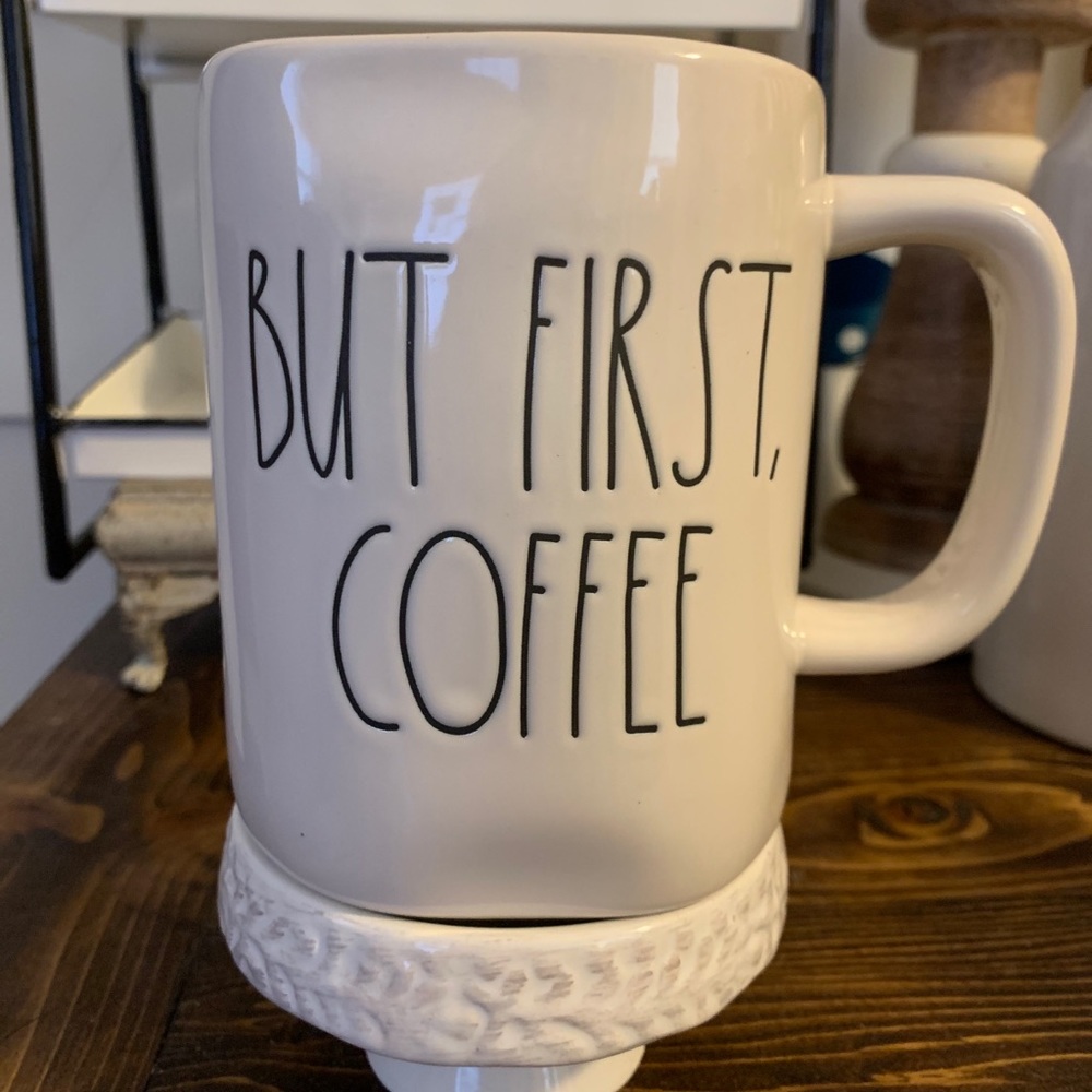 Rae Dunn But First Coffee mug